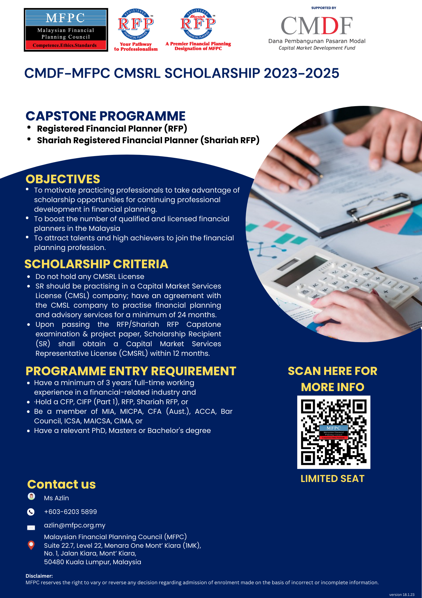 CMDF MFPC CMSRL SCHOLARSHIP 2023 2025 MFPC cmdf-mfpc-cmsrl-scholarship-2023-2025-mfpc